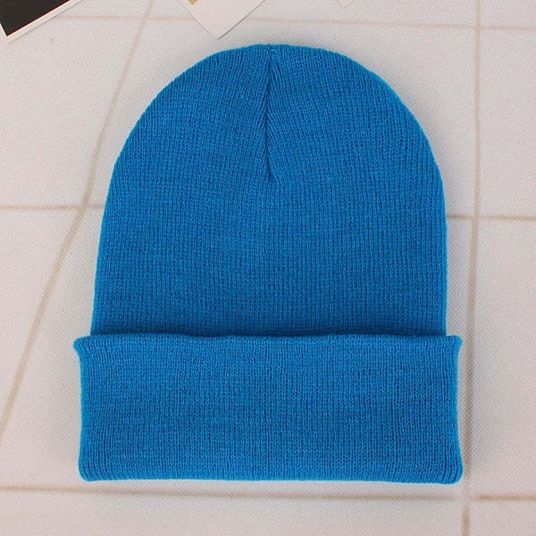 Cute Knitted Beanie Hat for Women - Harajuku Style Cap