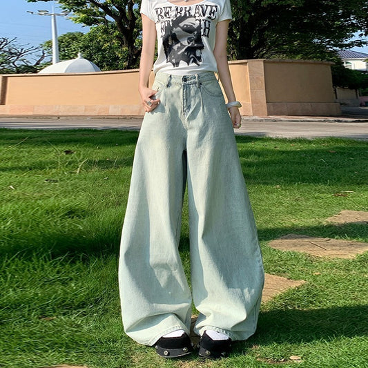 Harajuku Style Loose & Slimming Floor Length Pants