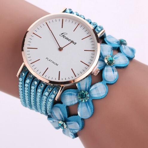 Crystal Diamond Women's Bracelet Watch - Harajuku Style