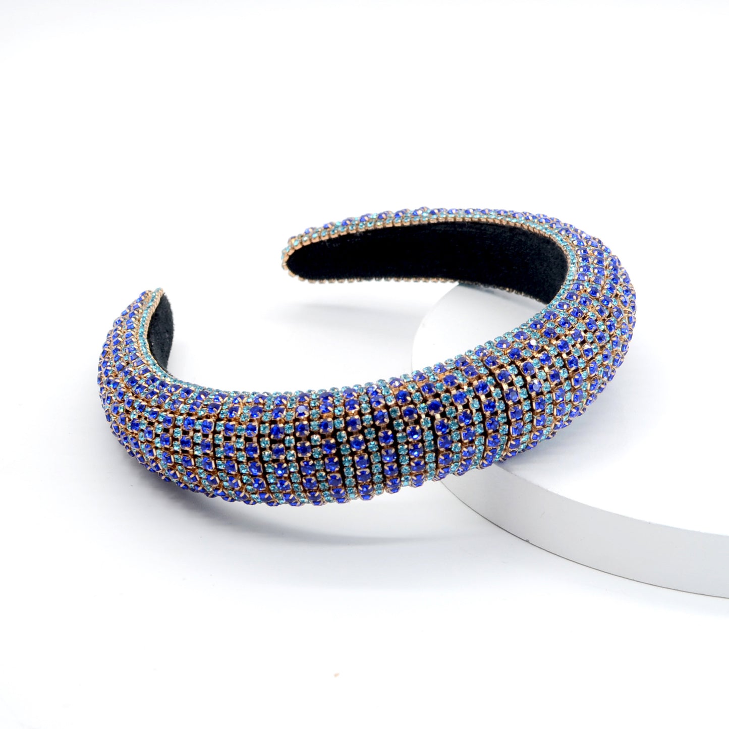Luxury Sparkly Crystal Pearl Baroque Hairband