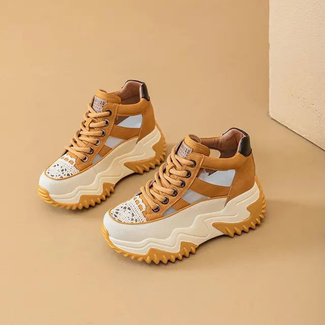 Harajuku Style Height Increase Sneakers for Women