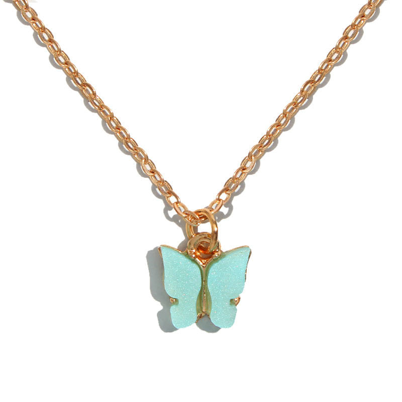 Sweet Butterfly Necklace - Harajuku Style Pendant