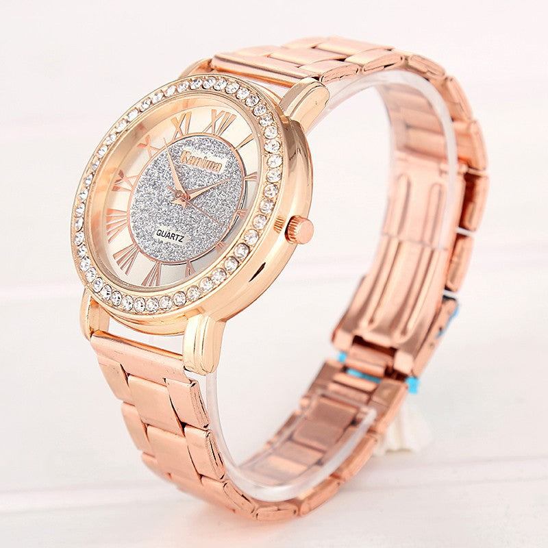 Luxury Silver Gold Watch for Women - Harajuku Style