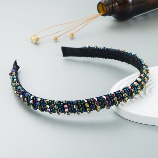 Hand-woven Beaded Hair Hoop Headband