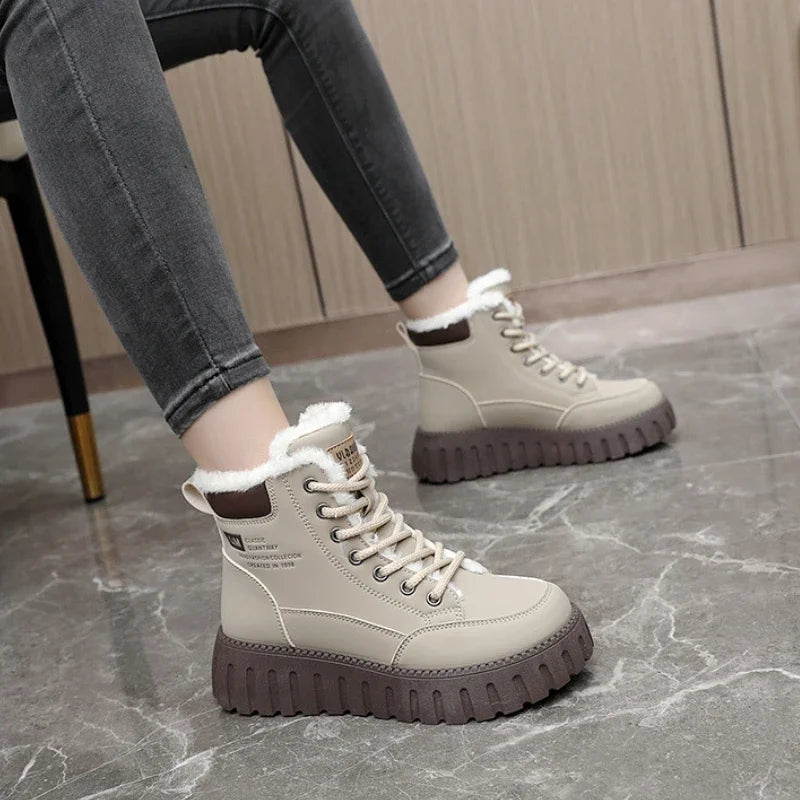 Stylish Winter Boots for Women - Plush & Warm Footwear