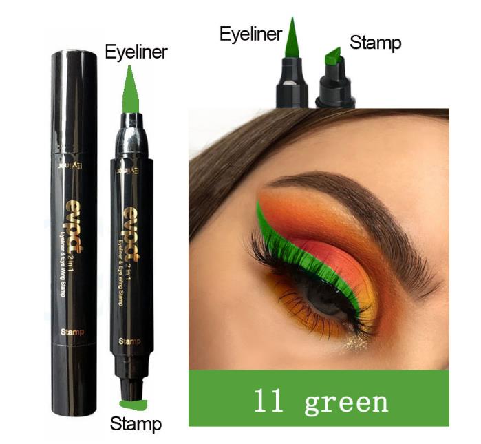 Multicolored Seal Eyeliner - Harajuku Style