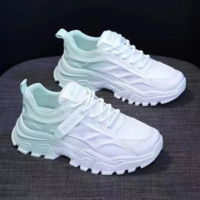 Harajuku Style Women’s Breathable Platform Sneakers