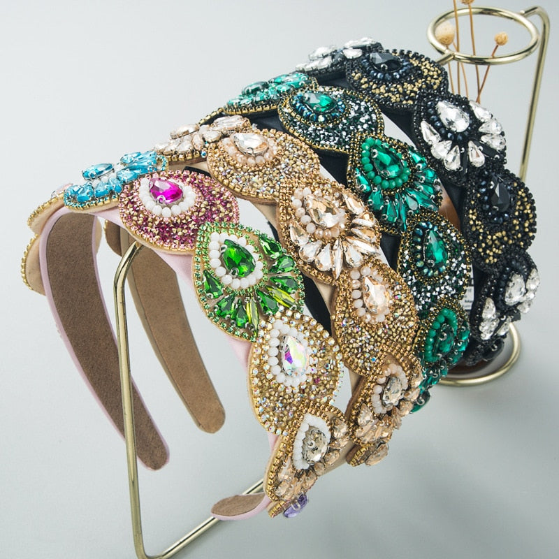 New Gorgeous Baroque Tassel Headband