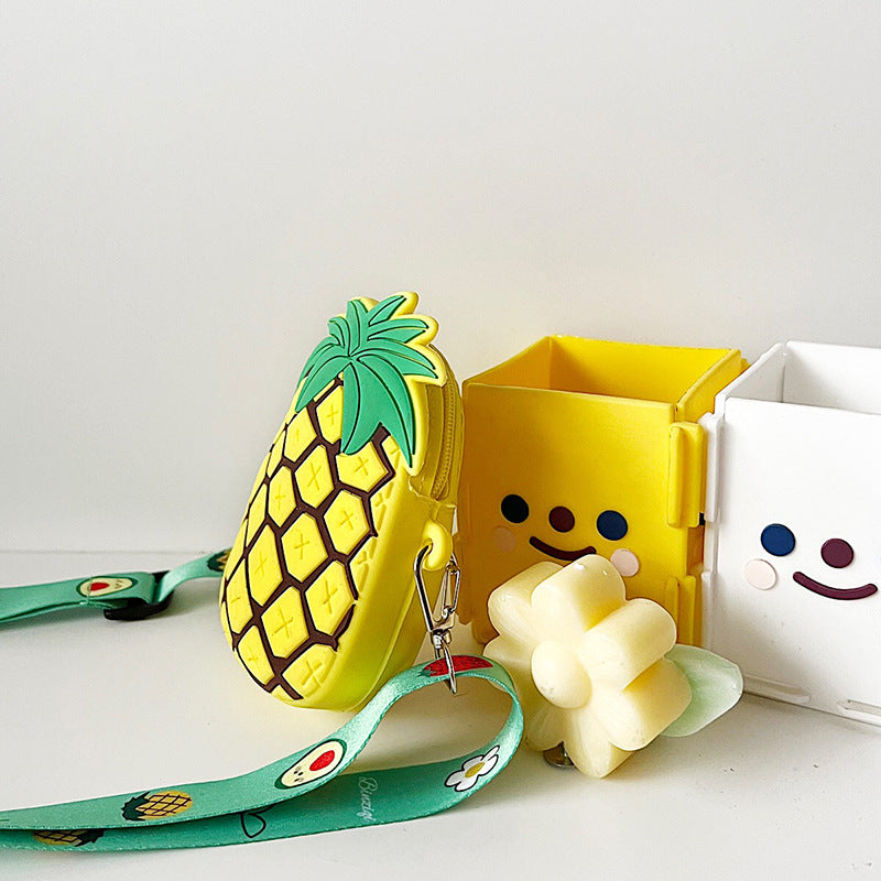 Cartoon Silicone Children's Messenger Bag - Harajuku Style