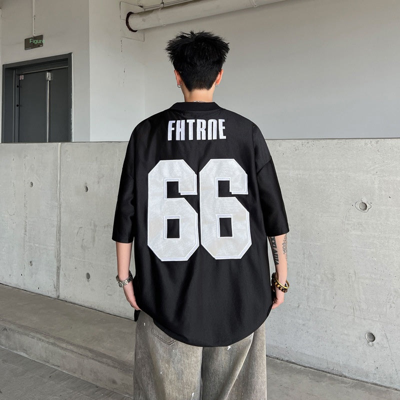 Hip Hop Loose and Versatile T-Shirt Top