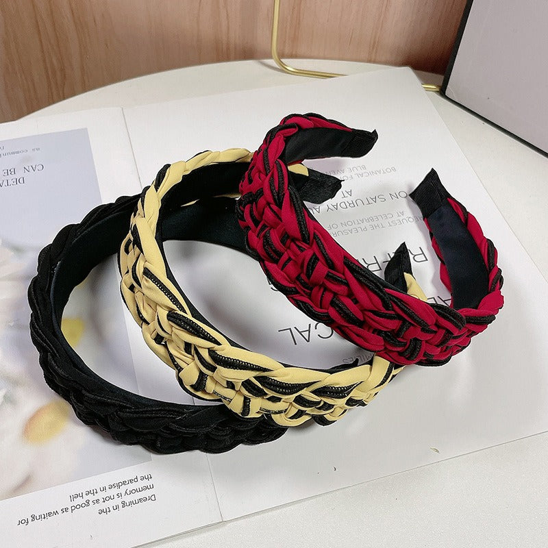 High-End Braided Twist Headband