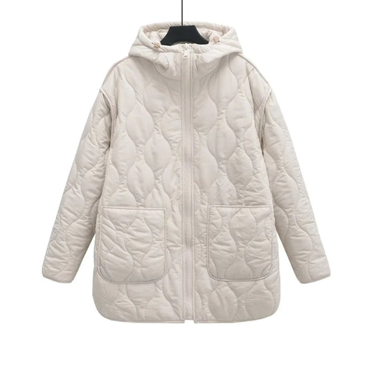 Harajuku Style Women's Hooded Jacket - Casual & Chic