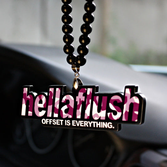 Harajuku Style Pink Green Camouflage Hellaflush Pendant