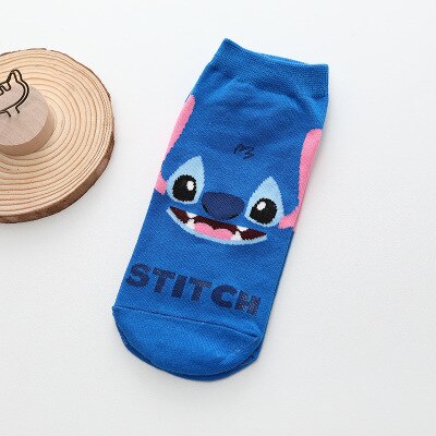 Kawaii Cartoon Cat & Dog Women’s Short Socks
