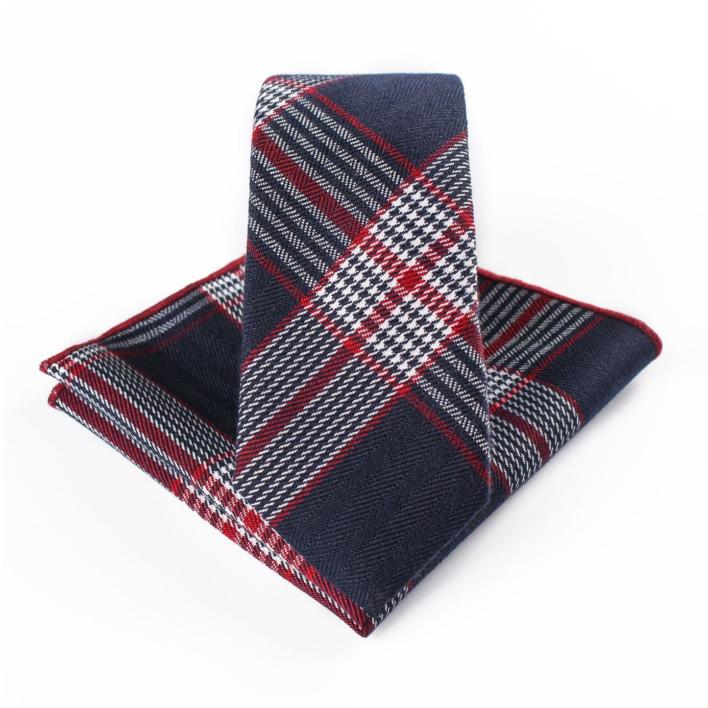 Business Casual Tie Set with Pocket Square