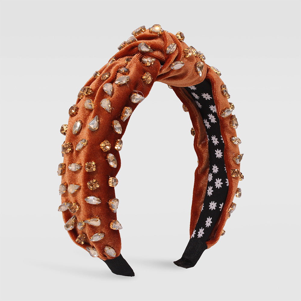 Full Crystal Luxury Rhinestones Headbands for Women