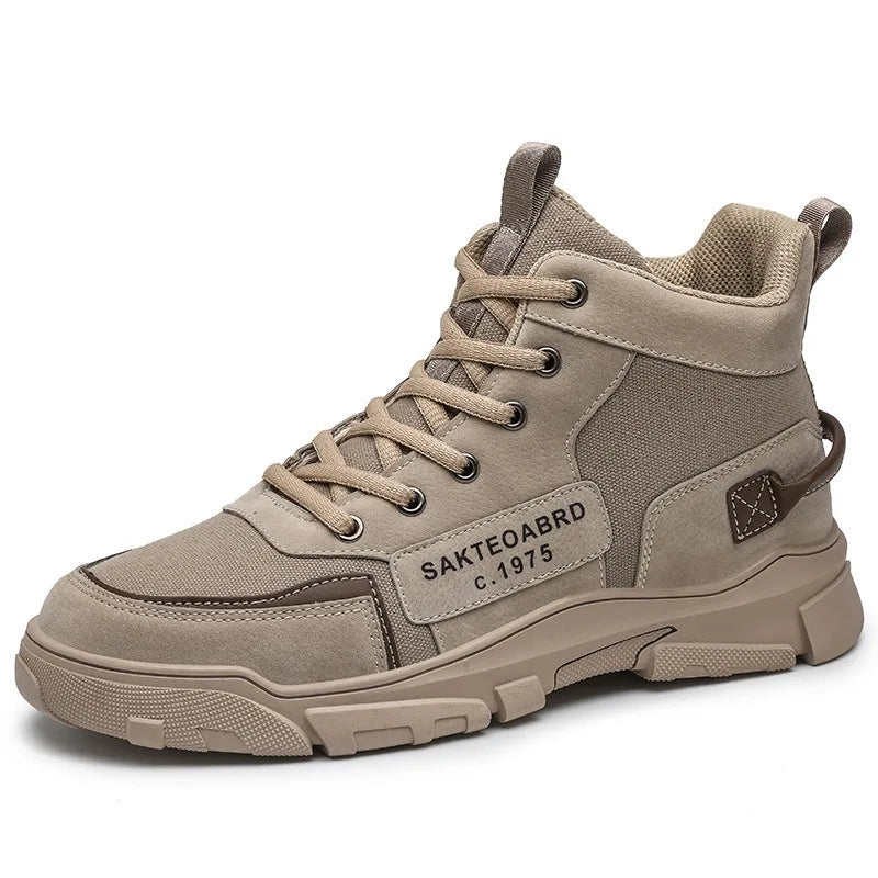 Men's Harajuku Style Boots - Casual Mid Top Footwear
