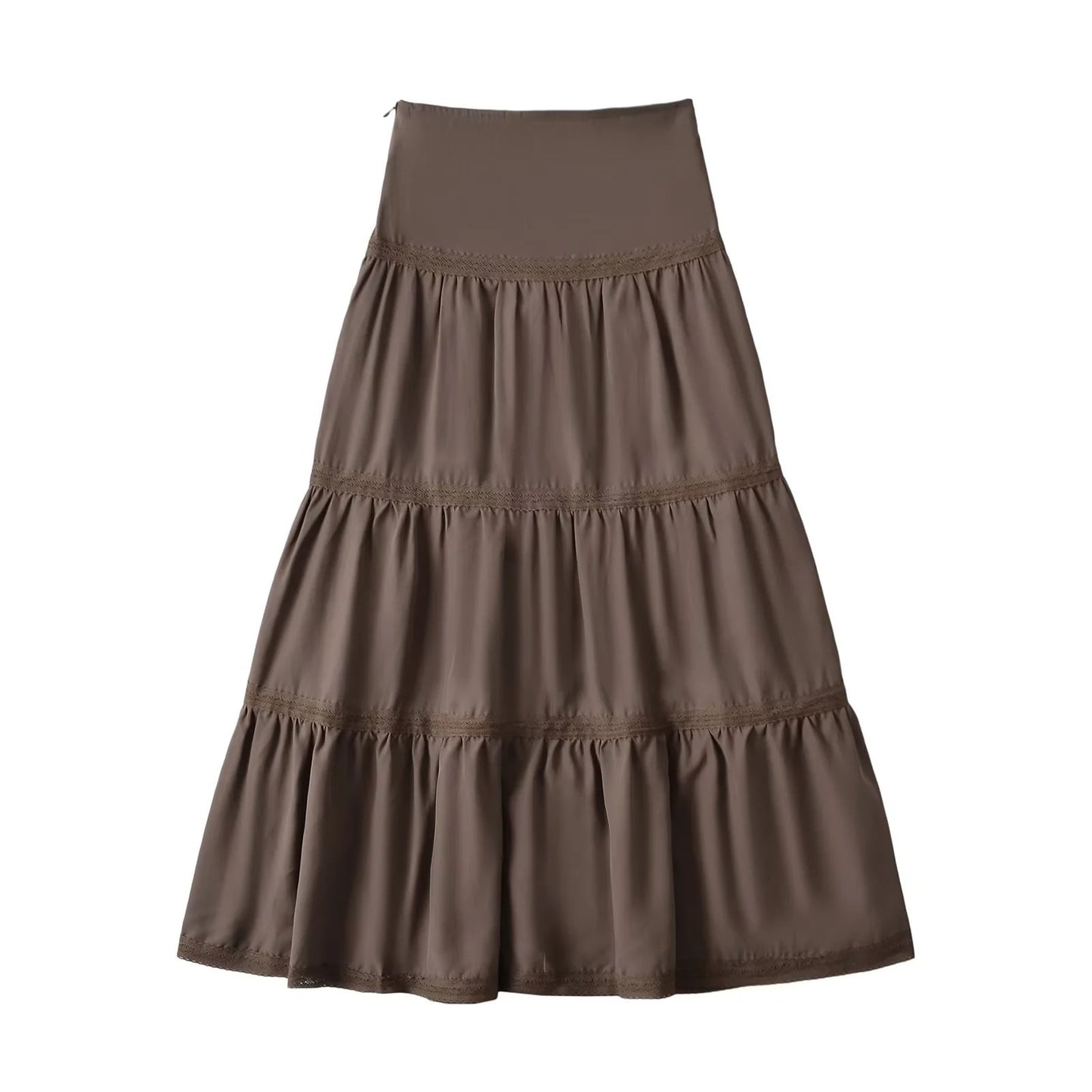 Lace Overlay Skirt