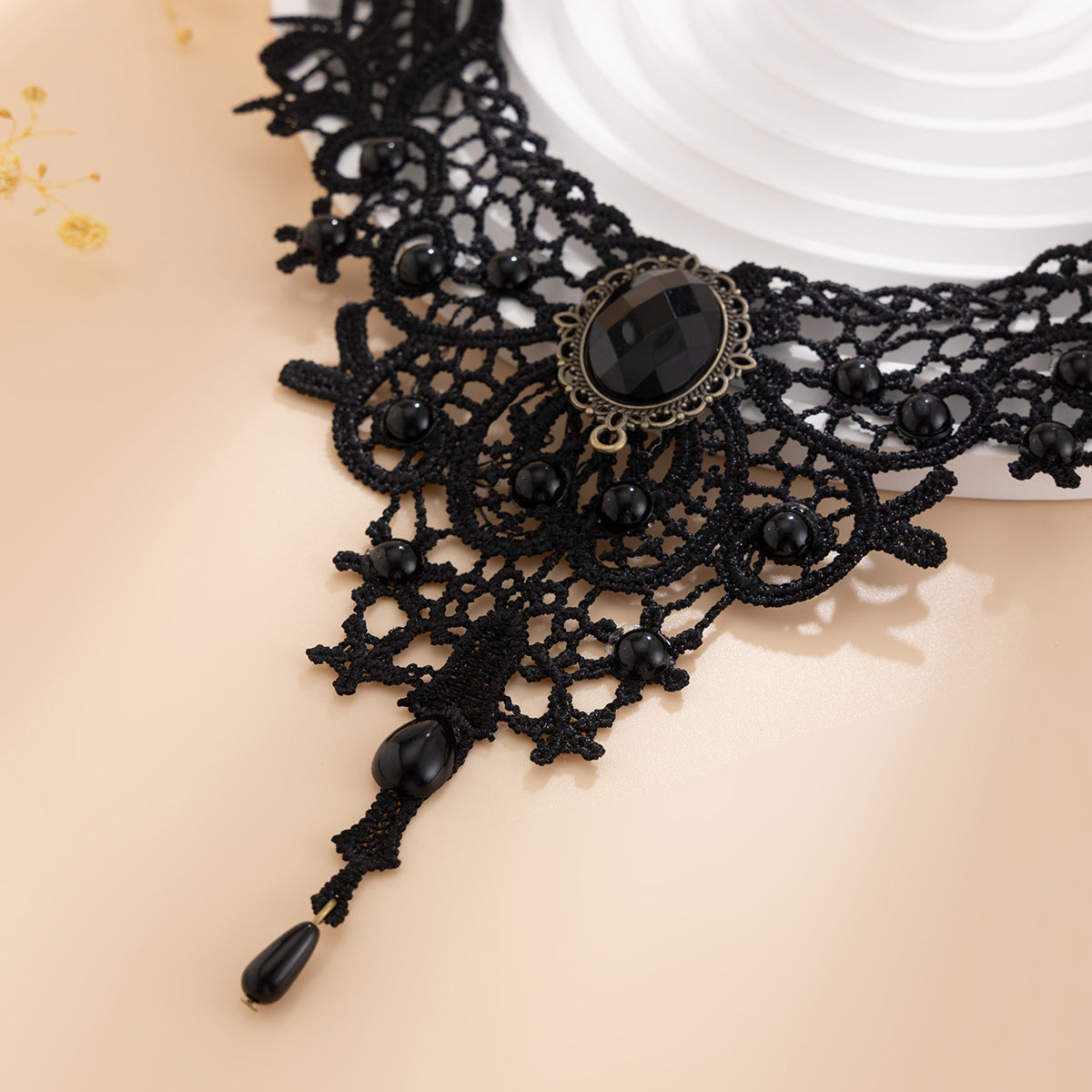 Gothic Lace Choker Necklace