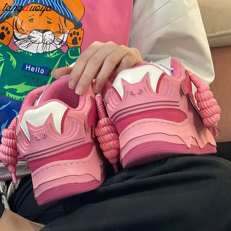 Dopamine Dragon Fruit High Street Skate Shoes