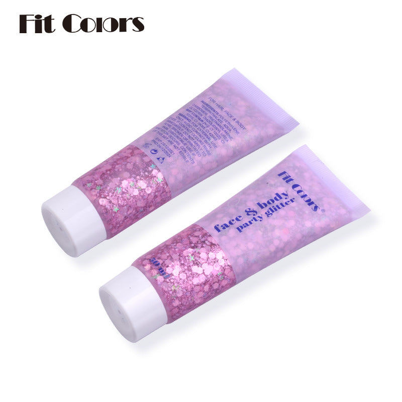 Harajuku Sequin Gel Mermaid Scale Makeup