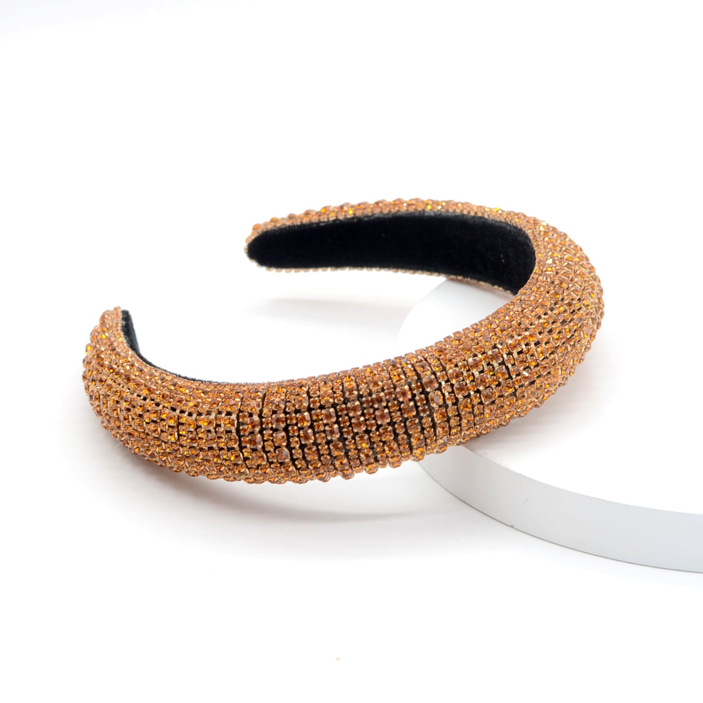 Luxury Sparkly Crystal Pearl Baroque Hairband