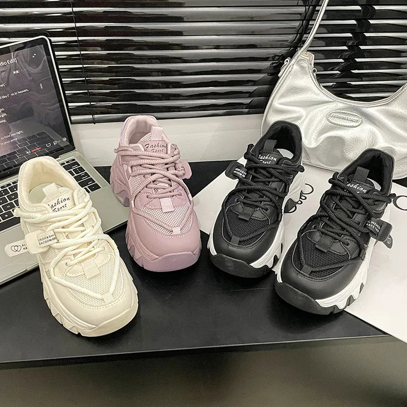 Ultra High Thick Soled Height Increasing Shoes