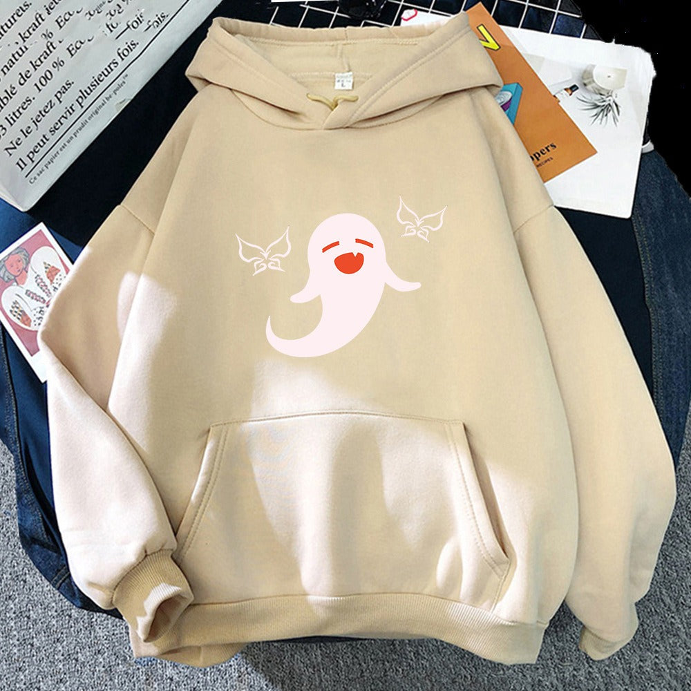 Women's Hu Tao Anime Graphic Hoodie - Harajuku Style