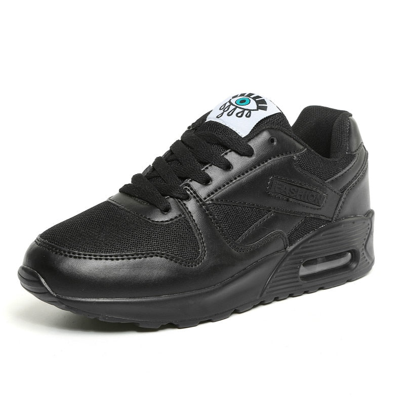 Women’s Breathable Mesh Sport Tennis Shoes - Harajuku Style