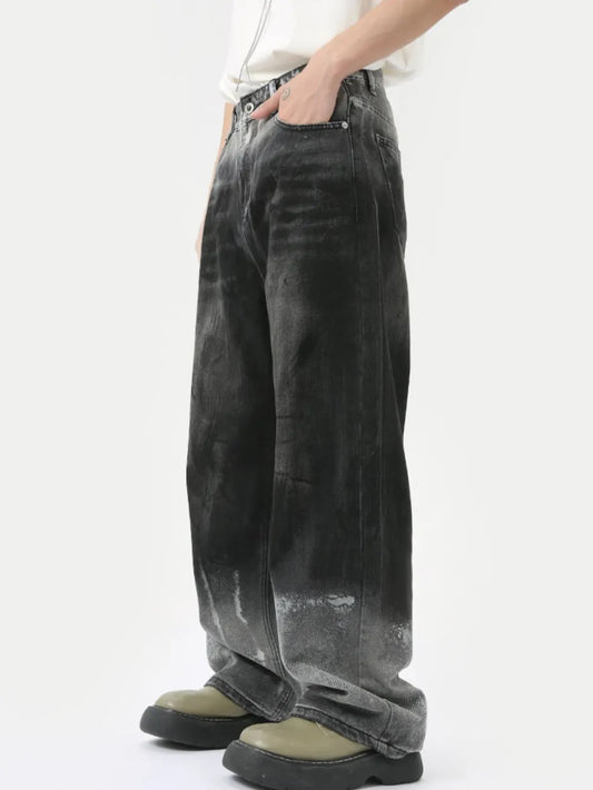 Playful Wide Leg Jeans with Pockets