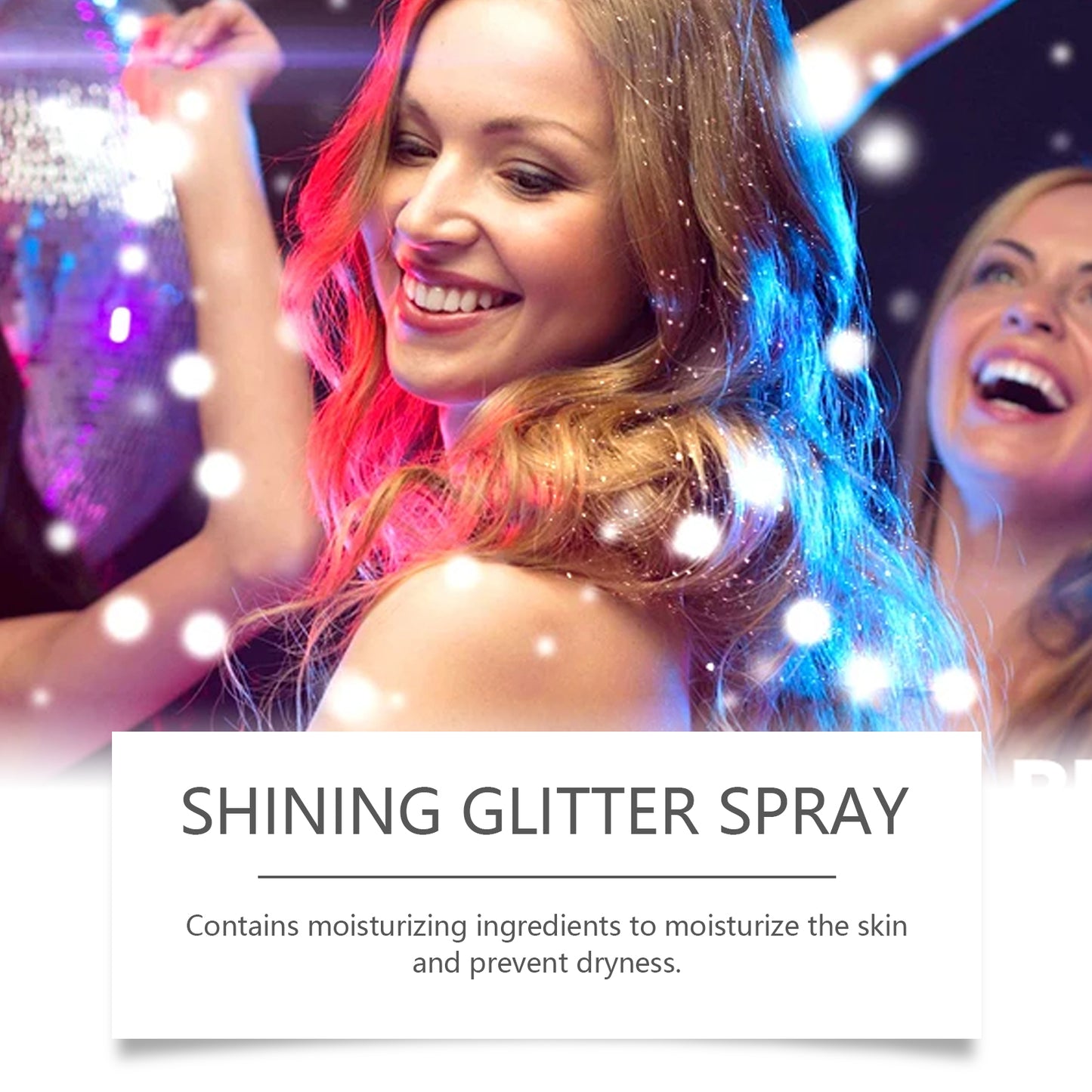 Harajuku Style Glitter Spray for Radiant Skin