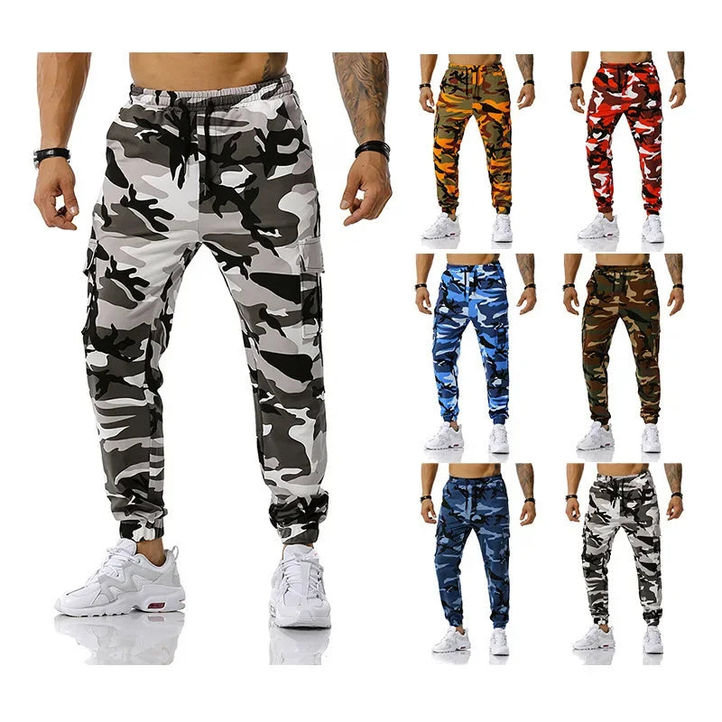 Men's Camouflage Jogging Pants - Harajuku Style