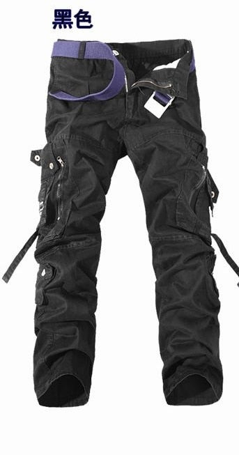 Harajuku Style Multi-Pocket Tactical Pants for Men