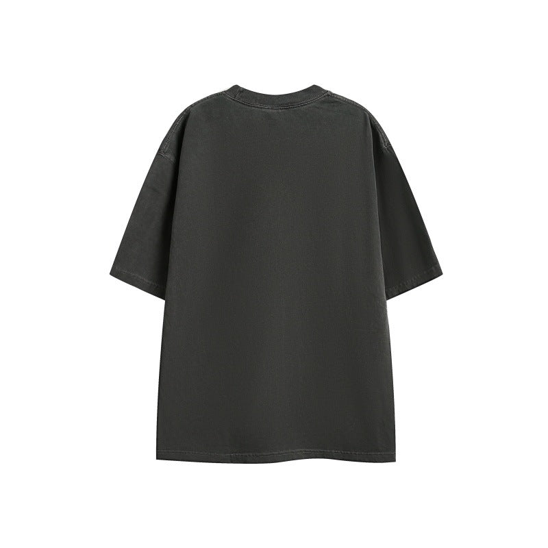 Harajuku Style Car Print Loose Fit T-Shirt