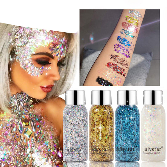 Crushed Diamond Glitter Eyeshadow for Dazzling Makeup