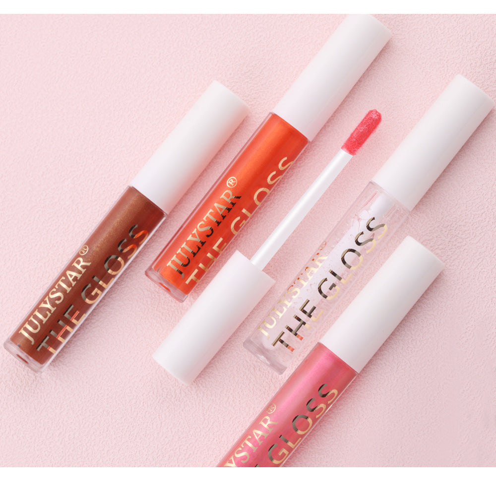Six Pack Colorful Moisturizing Lip Gloss Set