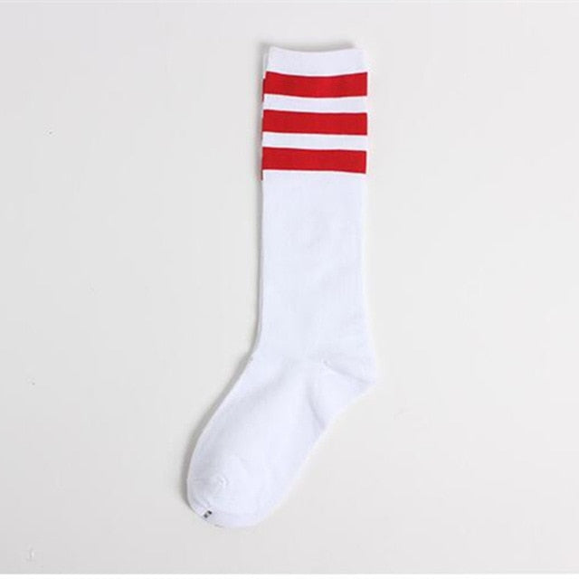 Harajuku Style Playful Three Stripes Socks