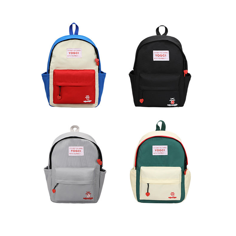 Harajuku Color Matching Schoolbag