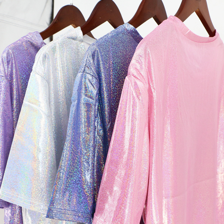 Playful Retro Silk Top for Women
