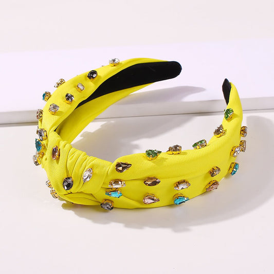 Colorful Rhinestone Headband for Women and Girls