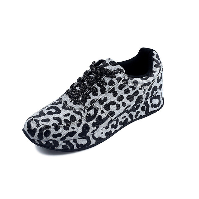 Leopard Pattern Casual Sneakers for Women