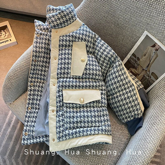 Playful Oversized Winter Jacket for Women - Harajuku Style