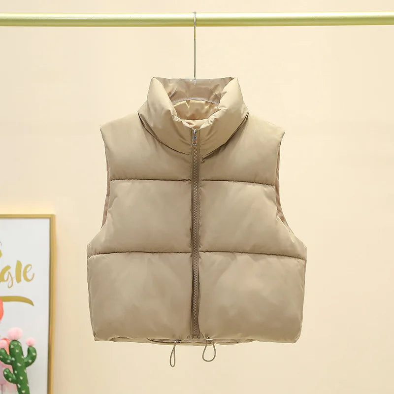 Harajuku Style Warm Sleeveless Vest for Women