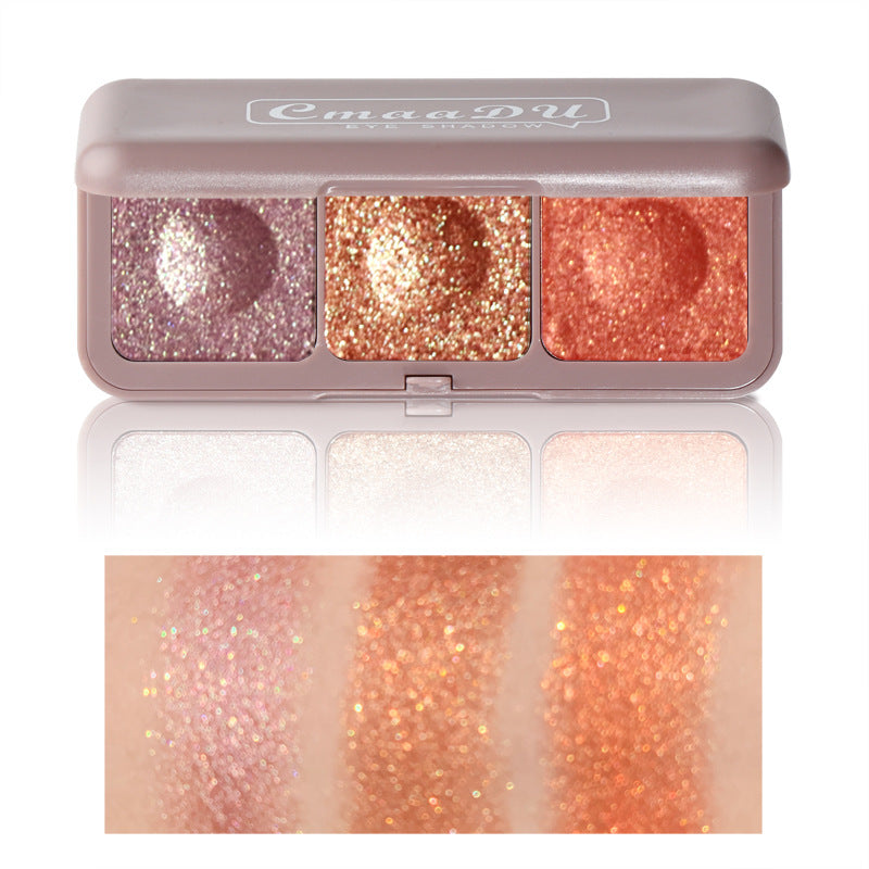 Three Color Mashed Potato Eye Shadow - Earthy Moonlight Palette