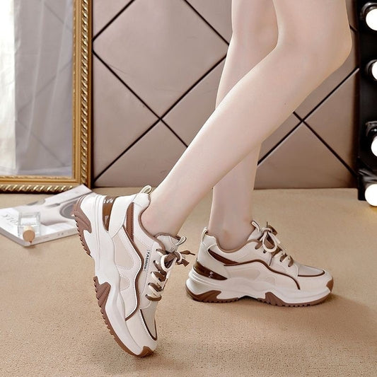 Harajuku Style Plush Sneakers - Winter Casual Shoes for Women