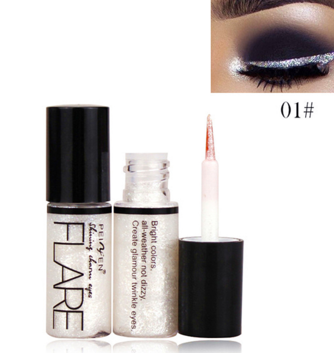 Dazzling Glitter Diamond Eye Liner - Rose Gold