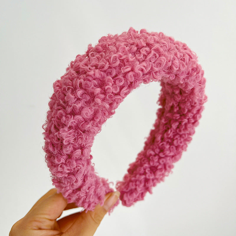 Candy Color Lambswool Hair Band