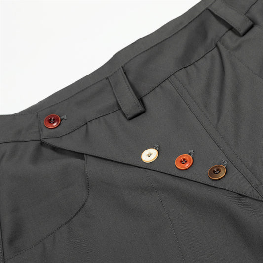 Harajuku Style Loose Wide-Leg Scissors Pants for Men