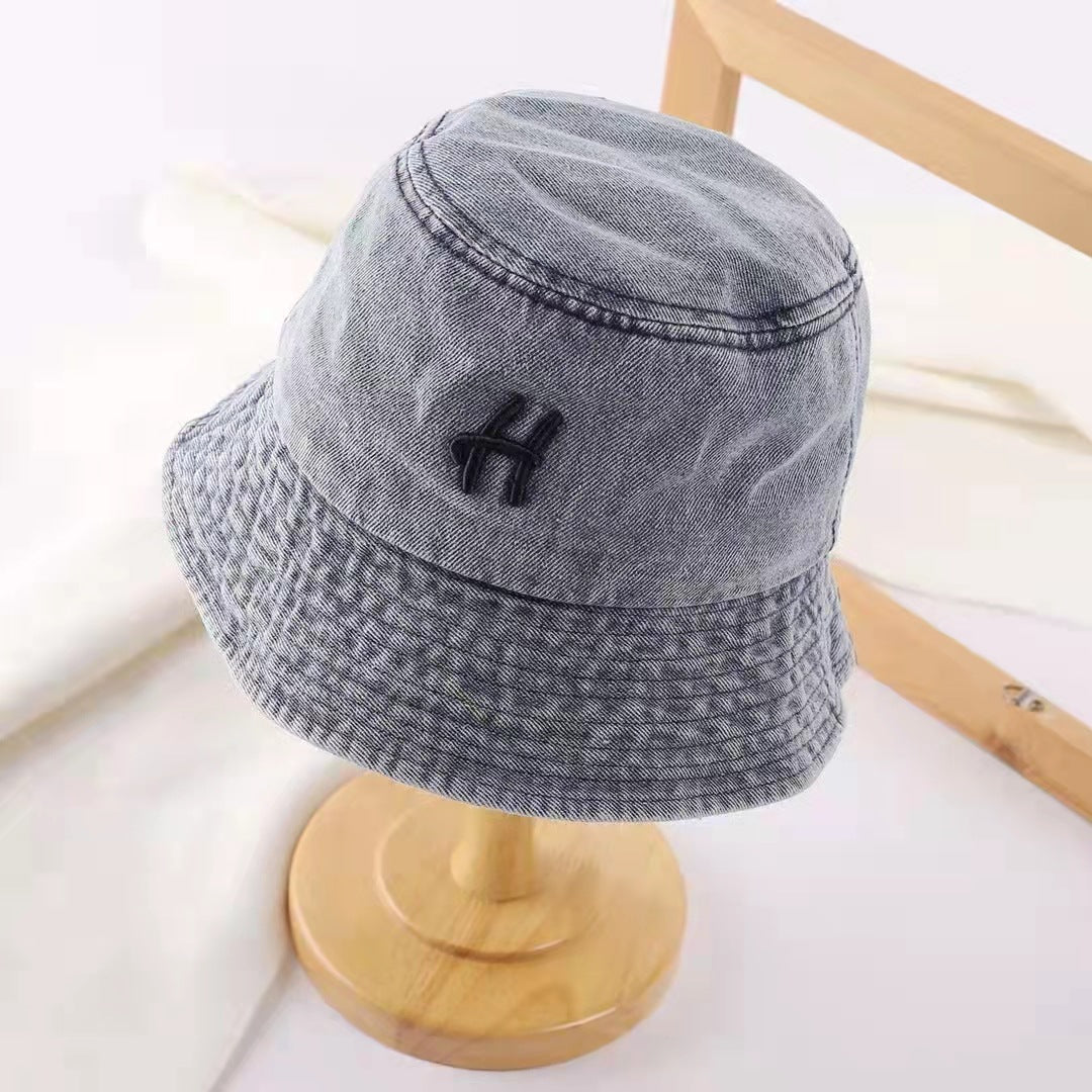 Retro Washed Cotton Fisherman Hat - Harajuku Style