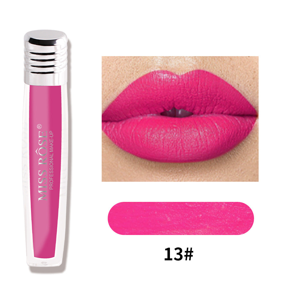 Candy Pearl Lip Gloss - Non-Sticky Velvet Finish